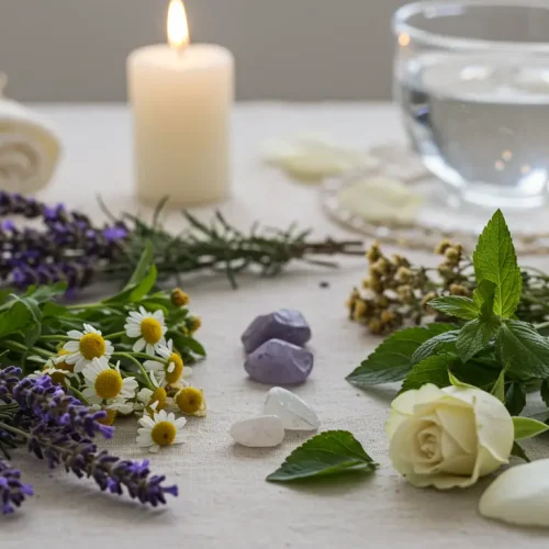 O Poder das Ervas na Umbanda (Parte 1 – Ervas Frias): Guia Básico de Banhos, Defumações e Amacis para Limpeza Suave e Equilíbrio do Médium