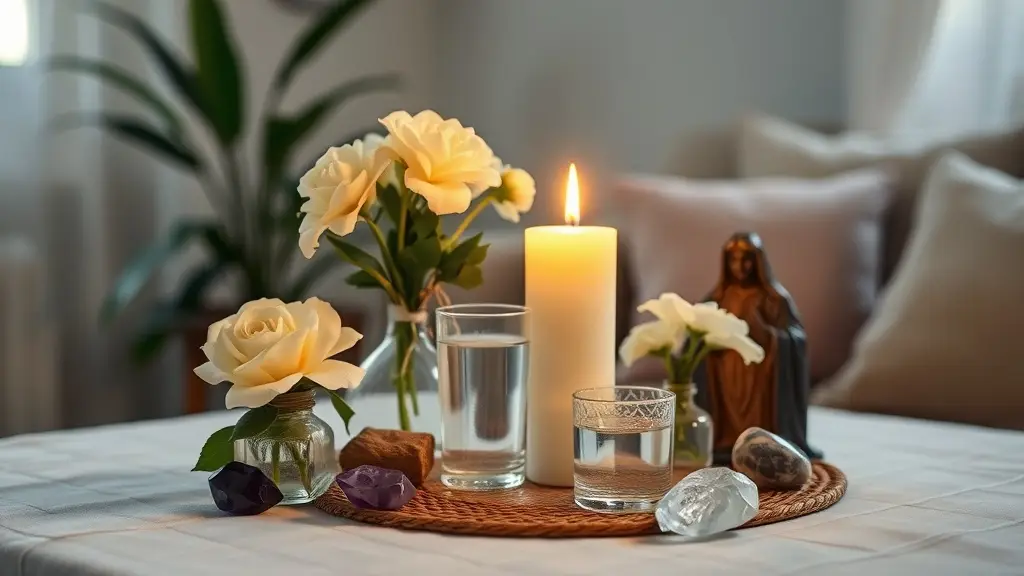 Criar Espaço Sagrado de Umbanda: Guia de Altar, Velas & Paz Mental